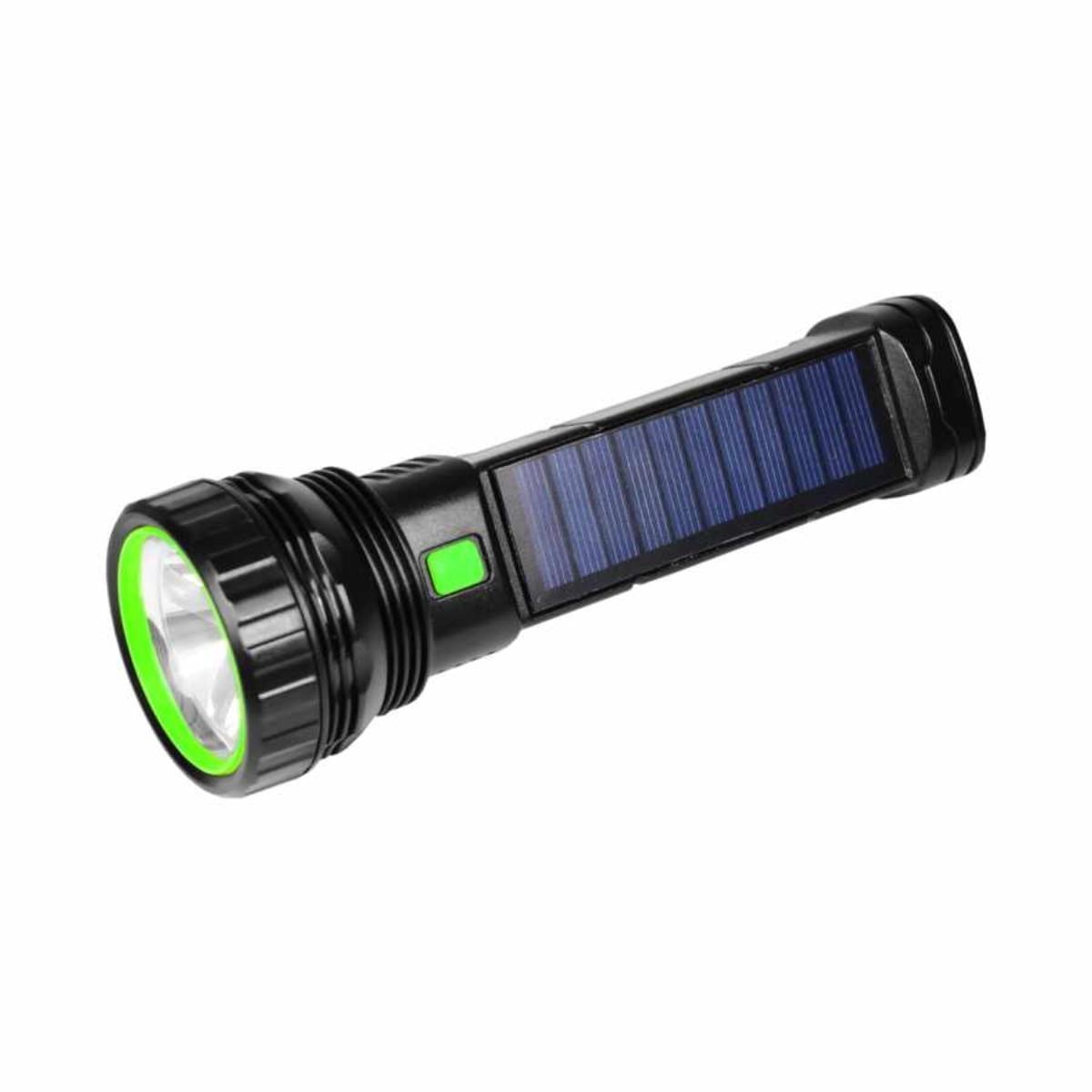Powerplus - Snake Solar LED Powerbank en Oplaadbare Zaklamp