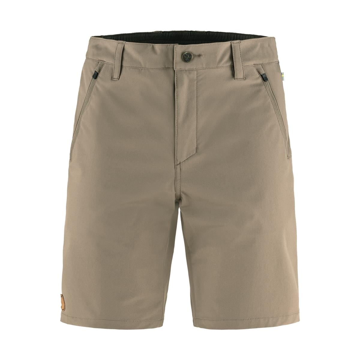 Fjallraven - Abisko Trail Stretch Shorts M mt. 50 Suede Brown