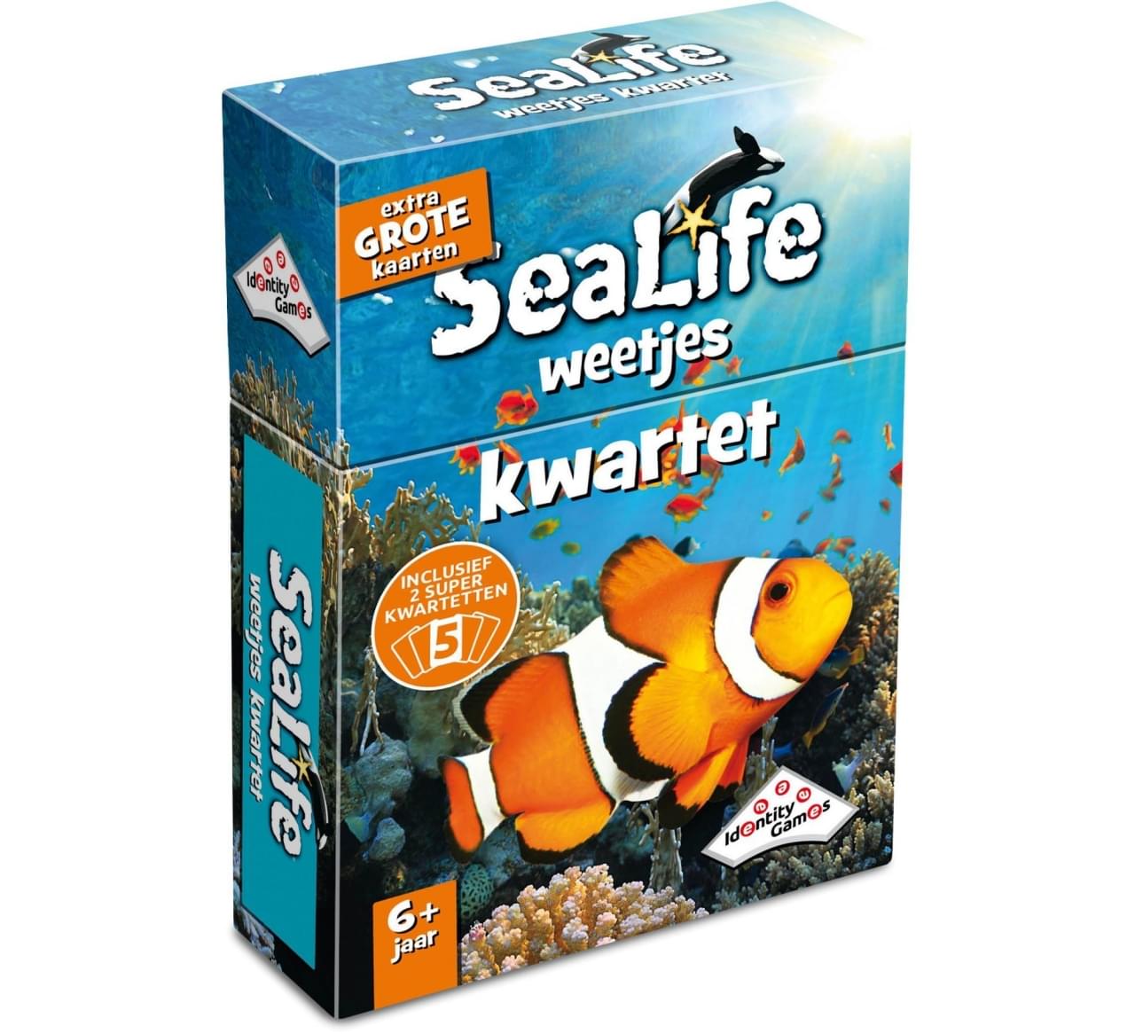 999 Games - Sealife Weetjes Kwartet