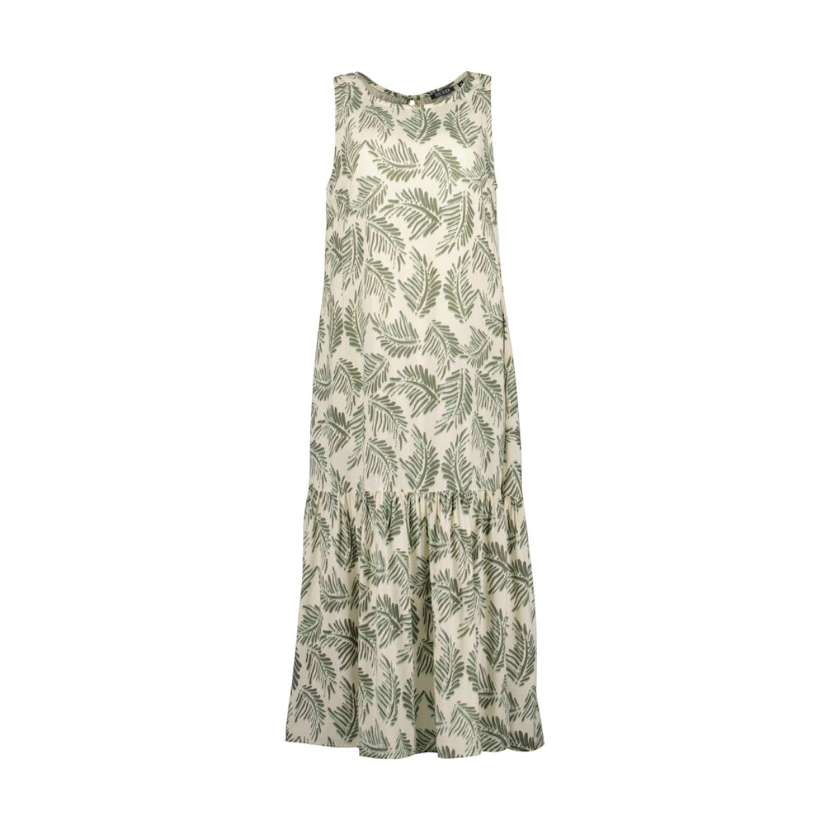 Blue Seven - Palm Leaves Maxi Jurk Dames