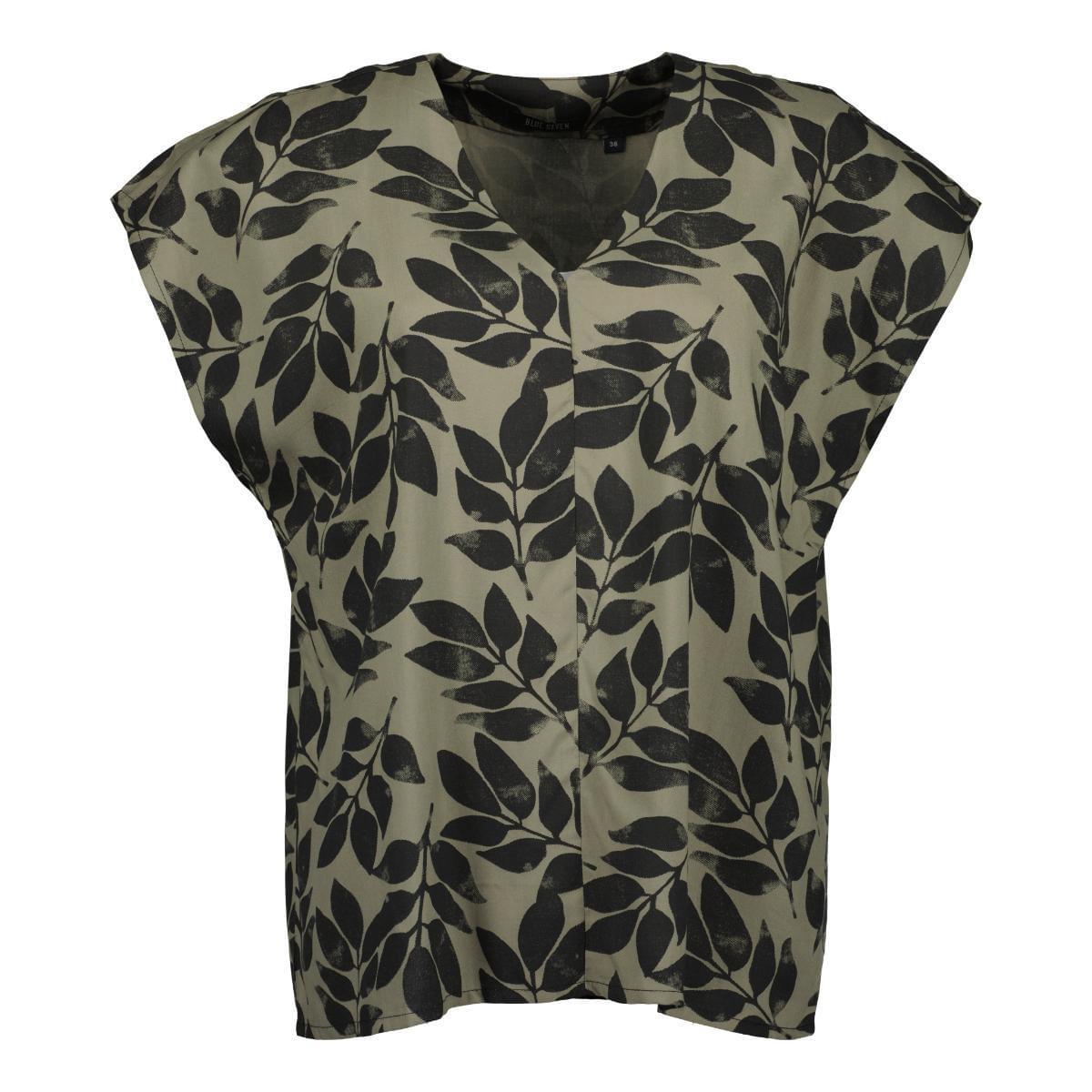 Blue Seven - Leaves Blouse Dames