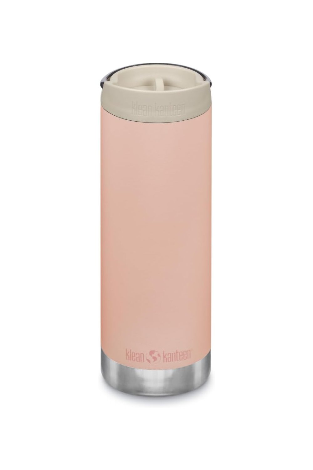 Klean Kanteen - TKWide Isolatiefles Peach Parfait 473 ml met Koffiedop