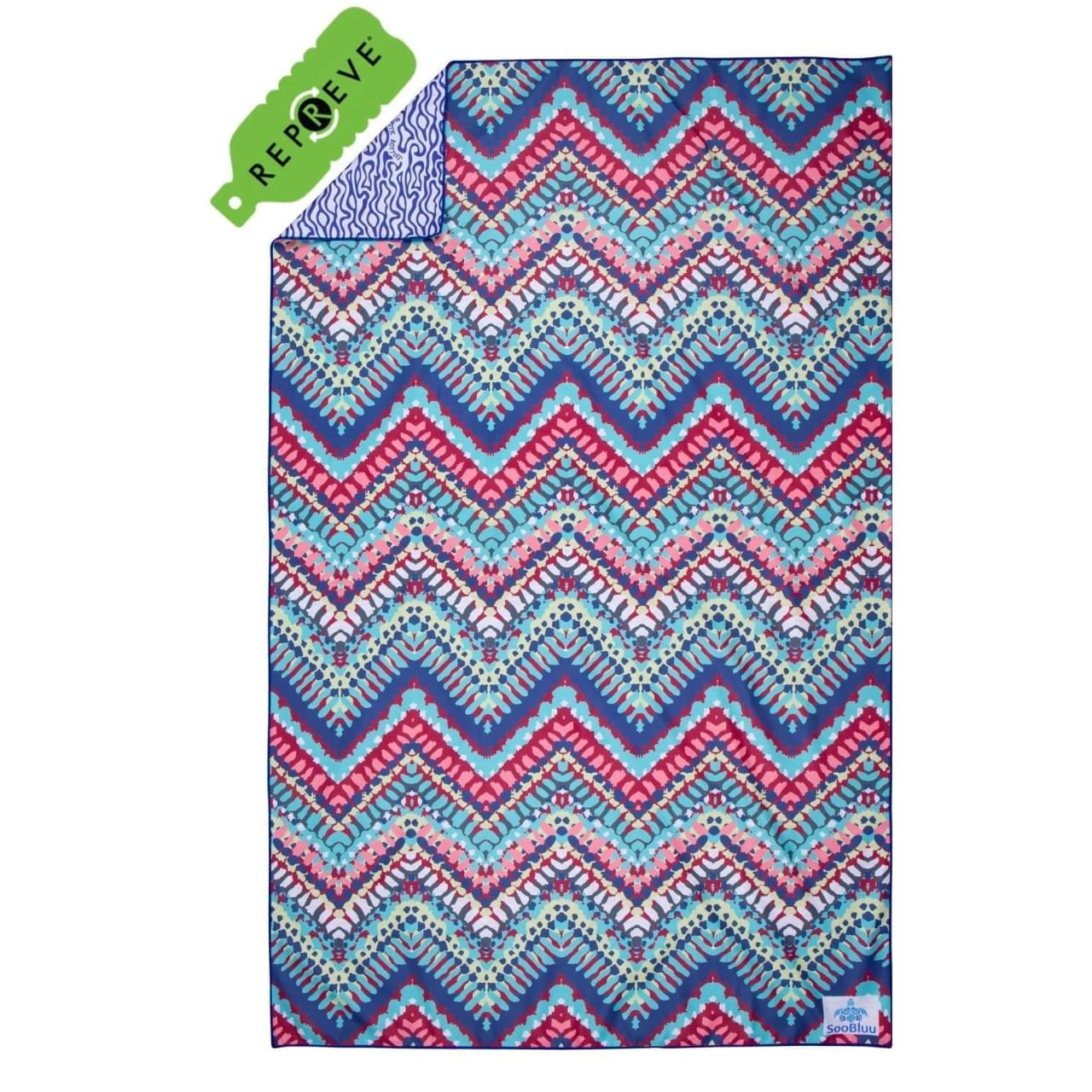 SooBluu - Chevron 100 x 160 Reis Handdoek
