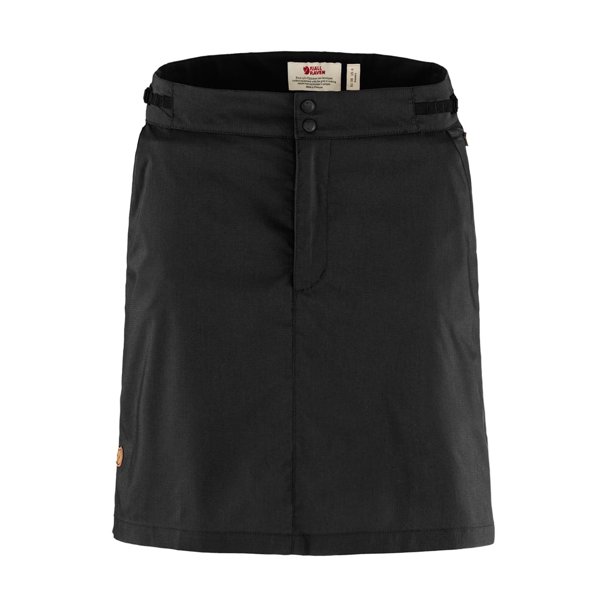 Fjallraven - Abisko Hike Skort W mt. 42 Black