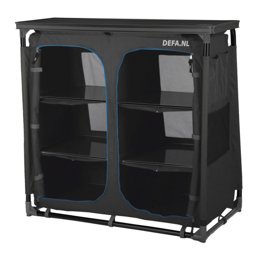 Defa - Blue Line 110 Campingkast Schuin