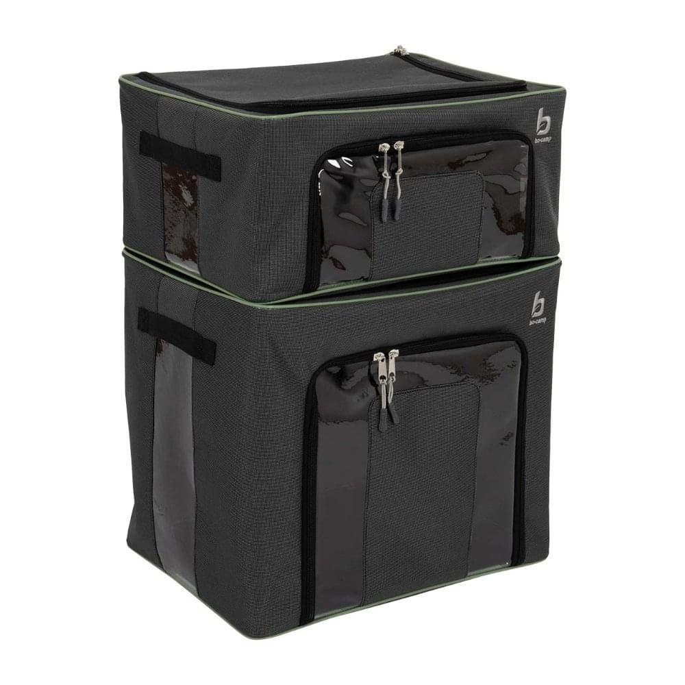 Bo-Camp - Opbergbox Opvouwbaar Set van 2