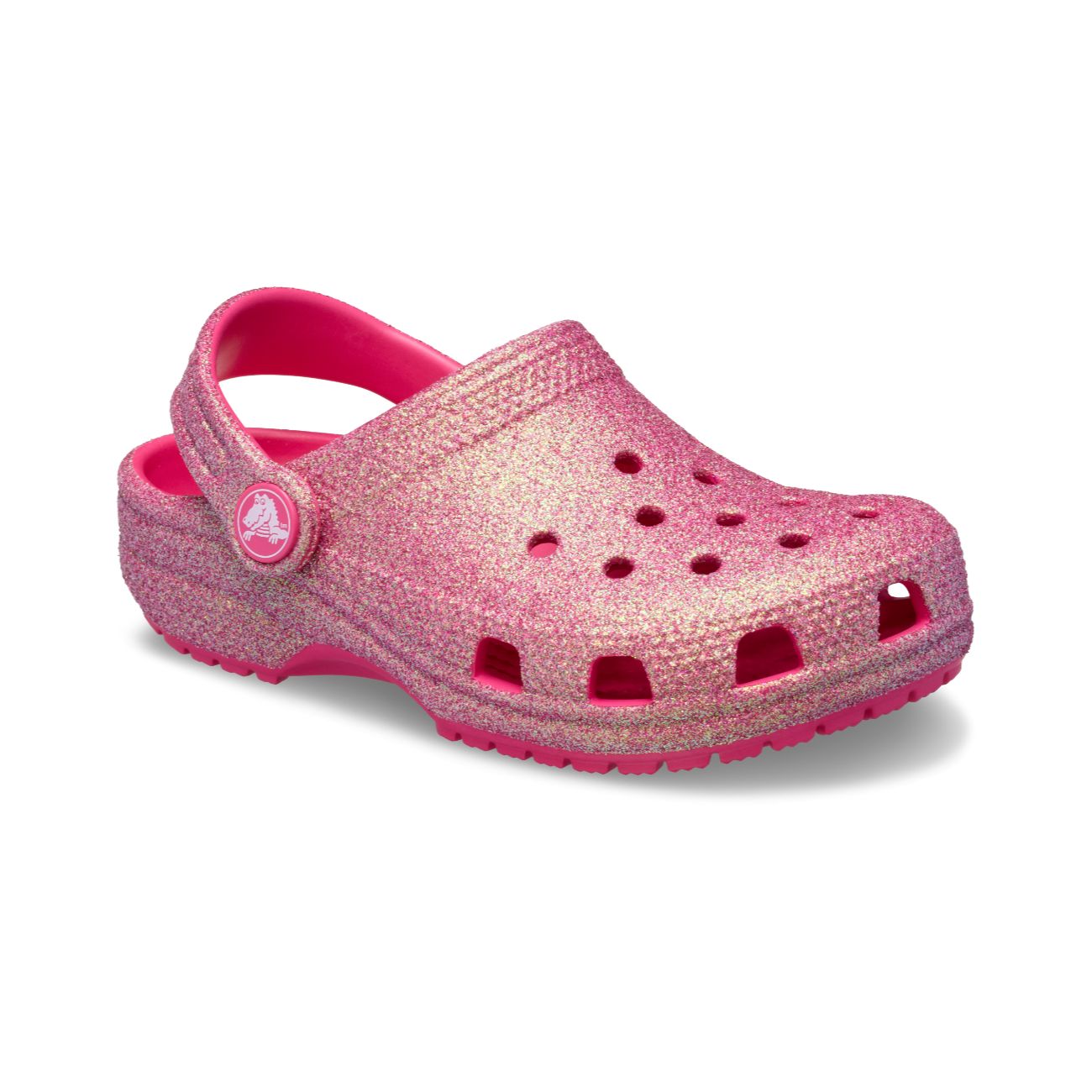 Crocs - Classic Iridescent Glitter Clog Meisjes