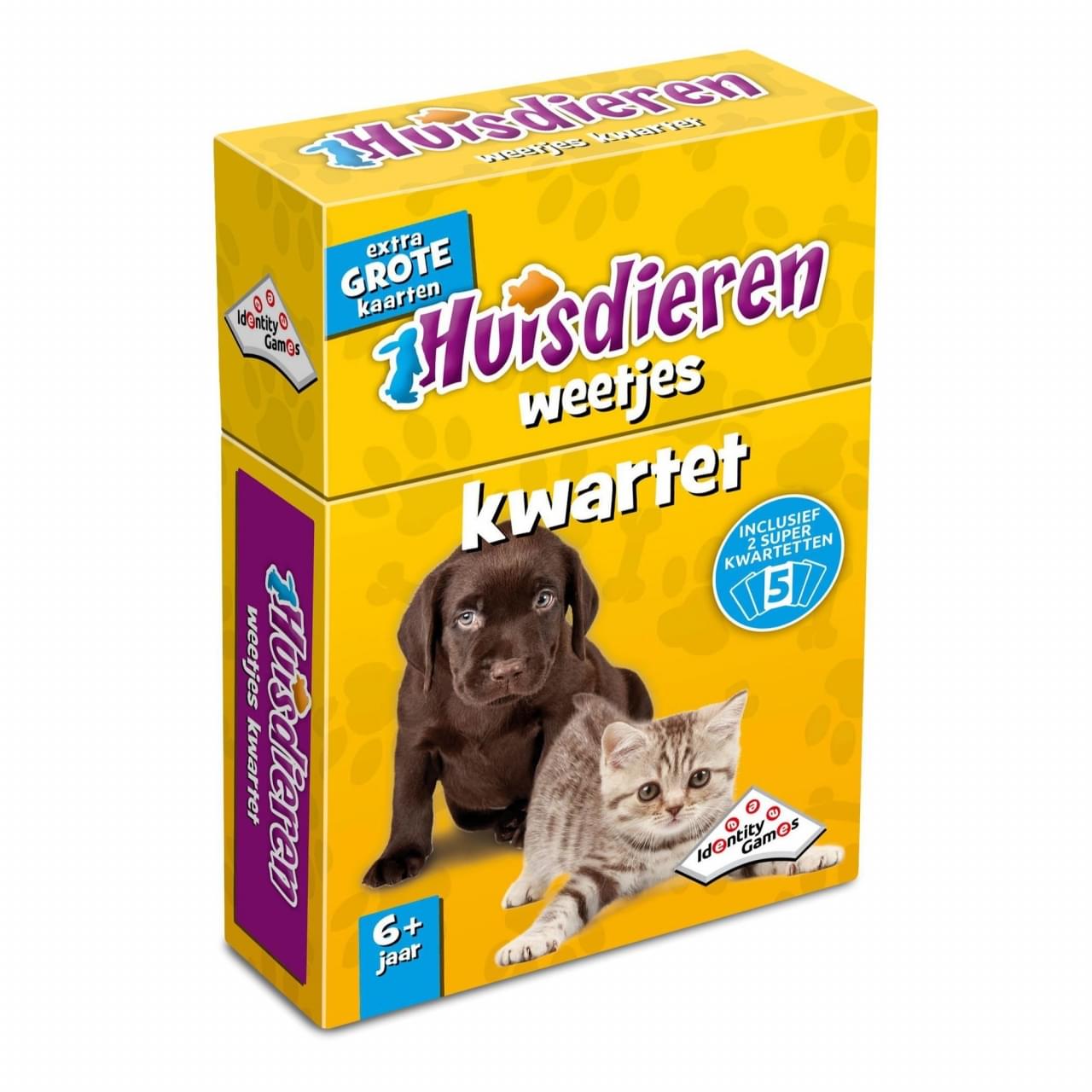 999 Games - Huisdieren Weetjes Kwartet