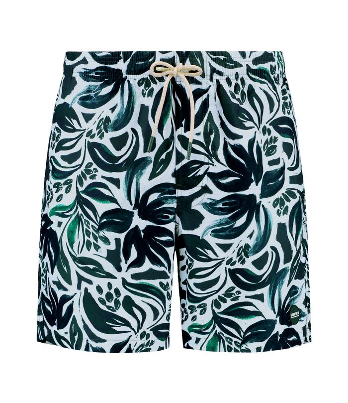 SHIWI - Mike Floral Leaves Zwembroek Heren