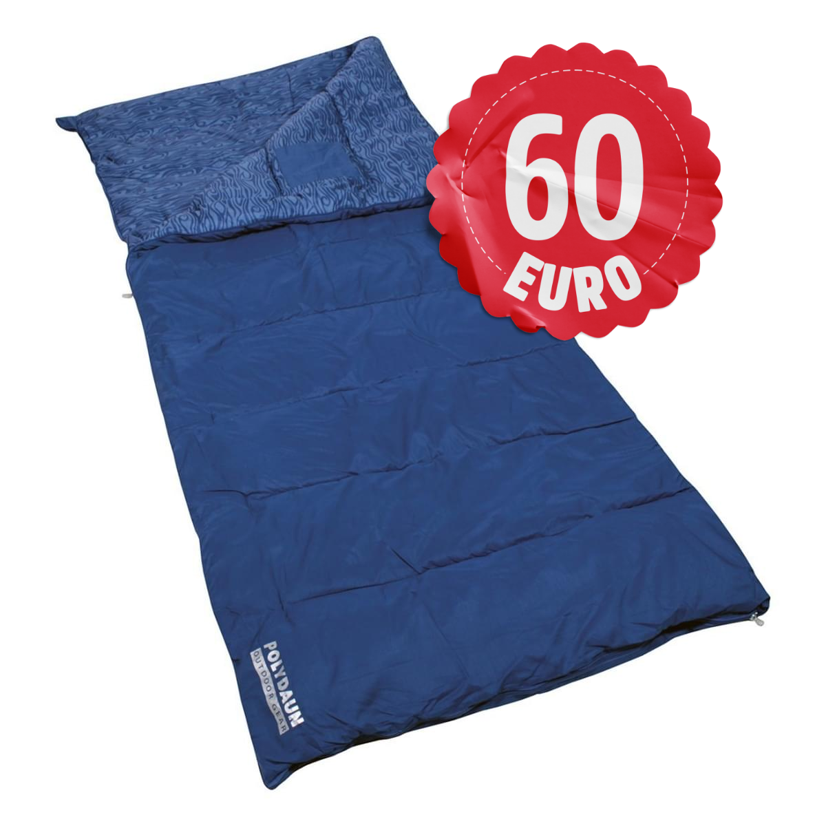 Polydaun - Beach House XL Deken Slaapzak Synthetisch