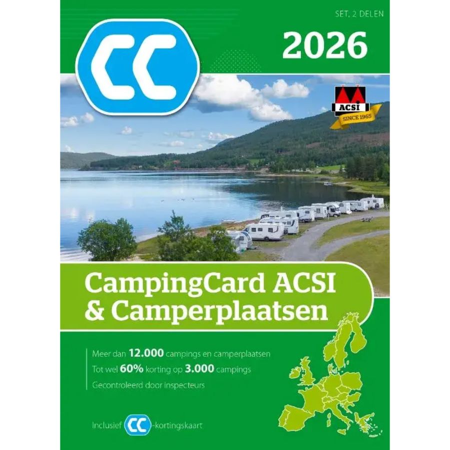 ACSI - Camping Card + Camperplaatsen 2026