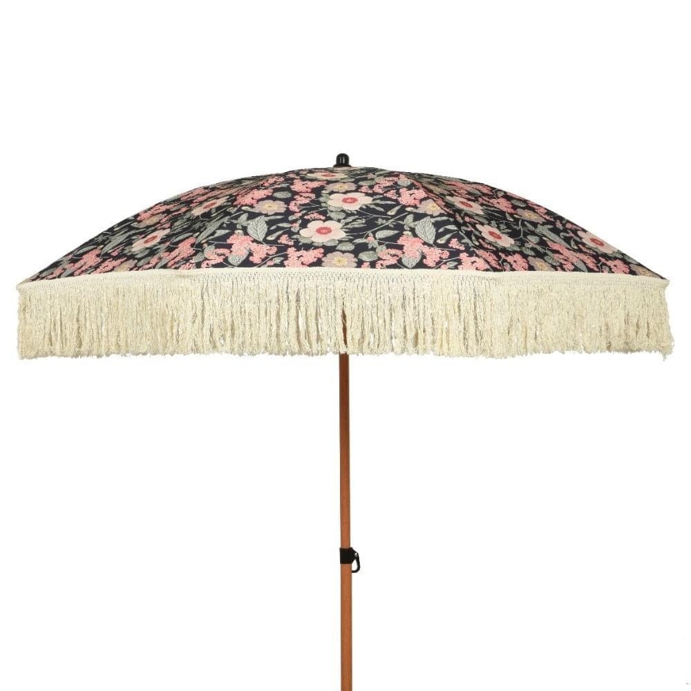 Decoris - Parasol Polyester Outdoor Ø160 cm Bloemen