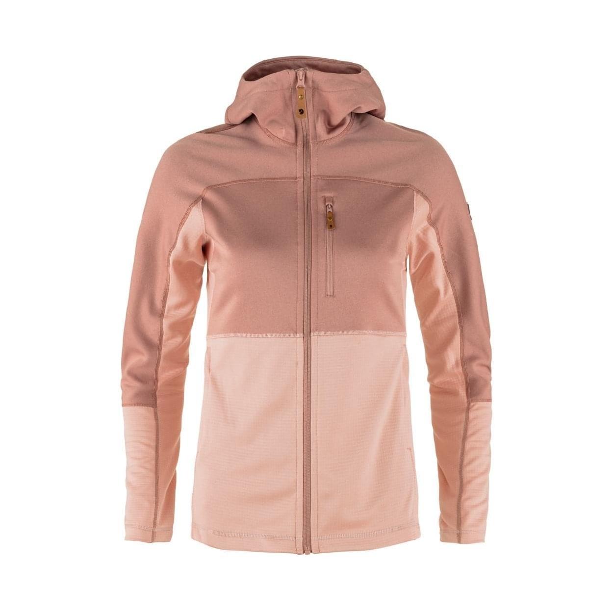 Fjallraven - Abisko Trail Fleece W Mt. XL Chalk Rose-Dusty Rose