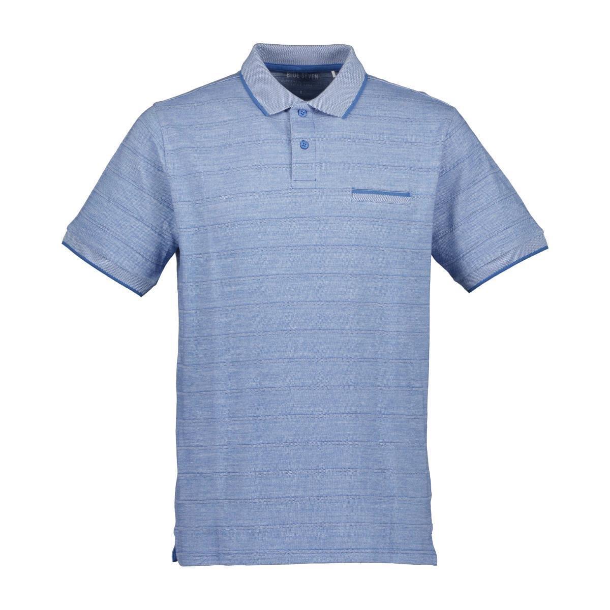 Blue Seven - Rib Polo Heren