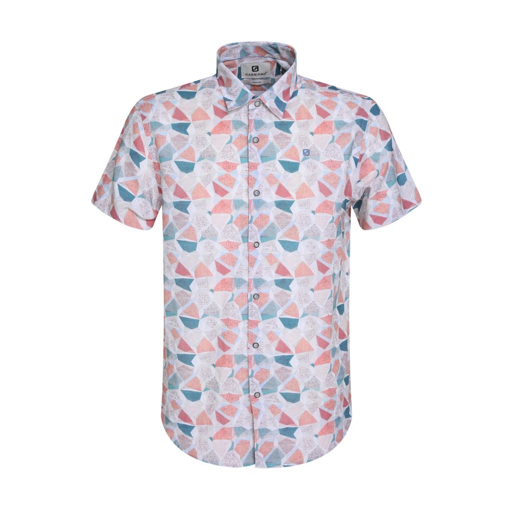 Gabbiano - All-over Print Blouse Heren