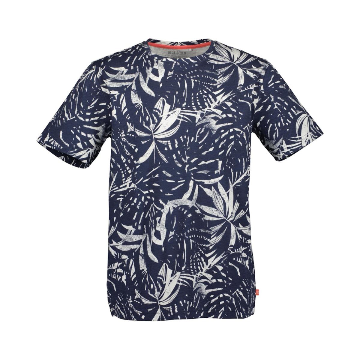 Blue Seven - Monstera T-shirt Heren