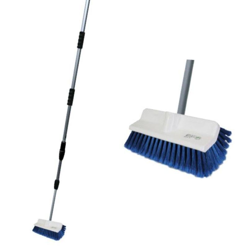 123 - Wasborstel Telescopisch Waterdoorlatend 3 x 140 cm