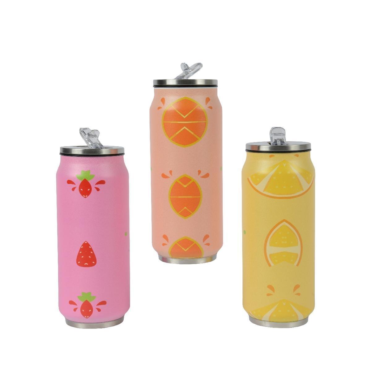 Decoris - Waterfles rvs