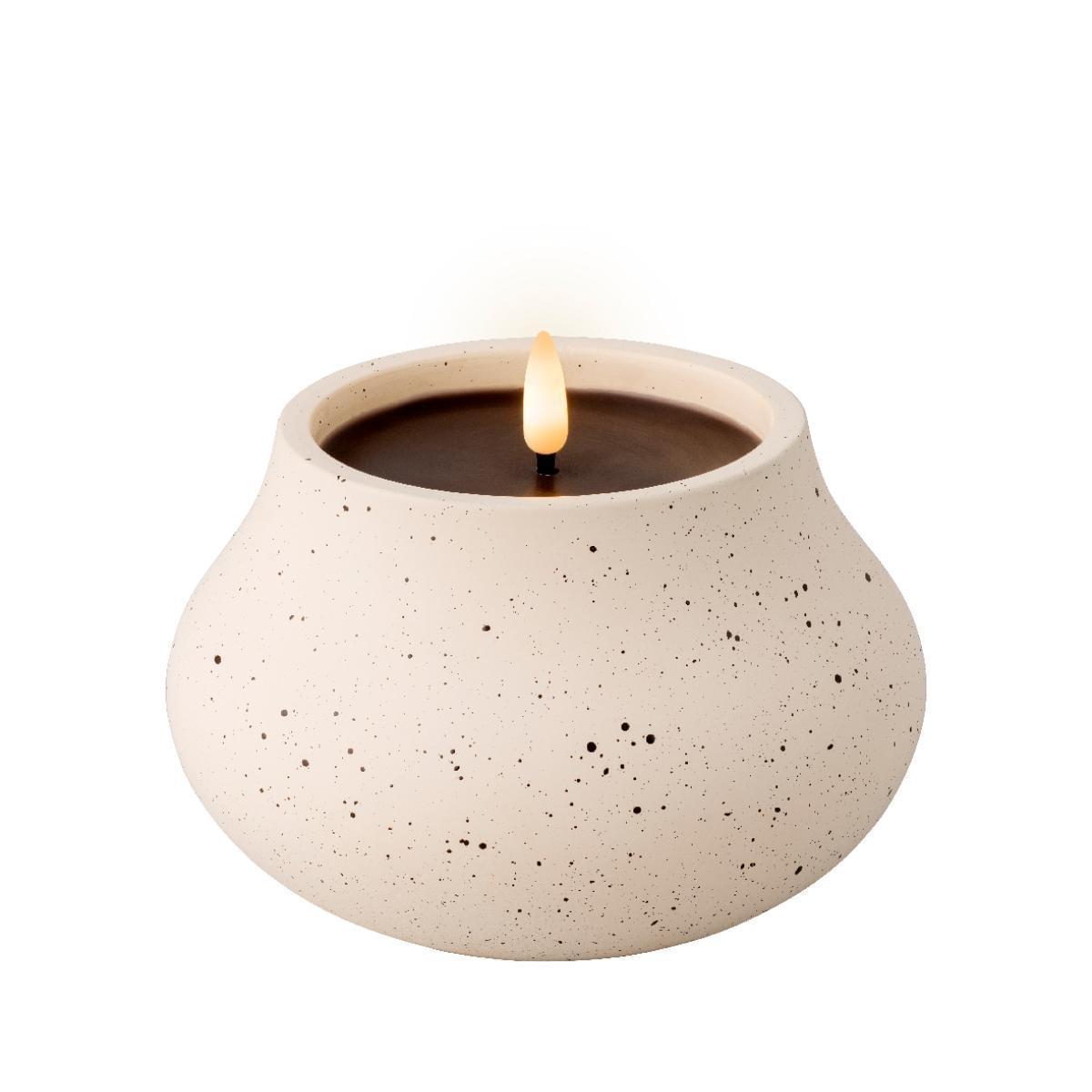 Lumineo - LED Kaars Beton