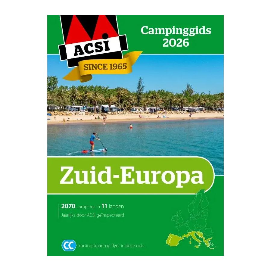 ACSI - Campinggids Zuid-Europa 2026
