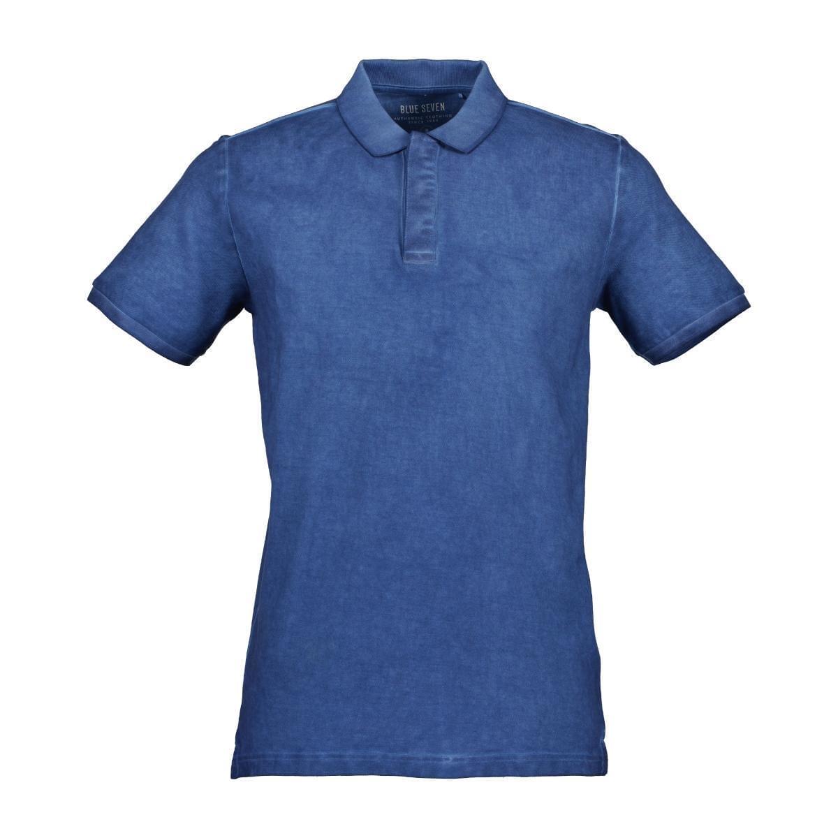 Blue Seven - Stone Wash Polo Heren