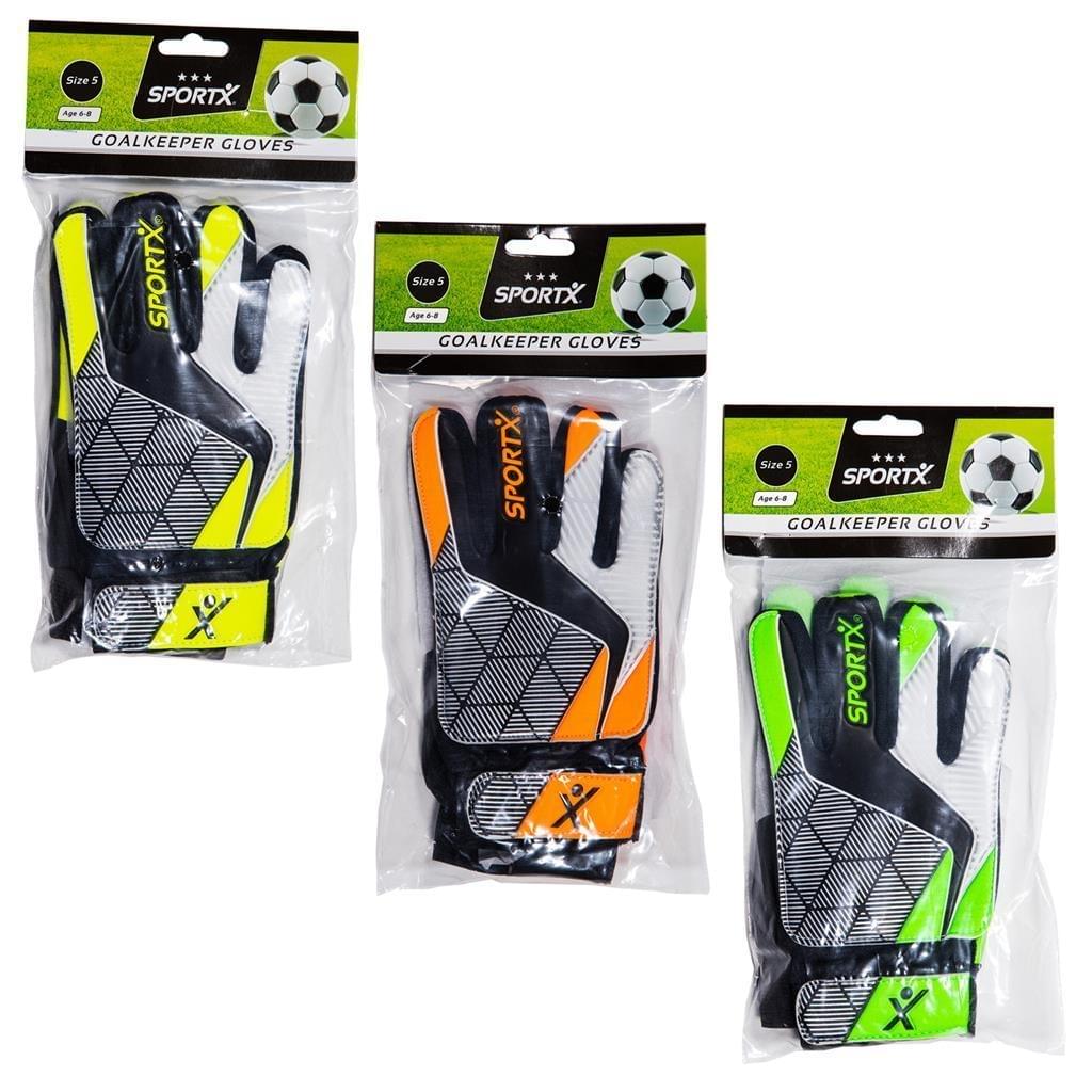 Sportx - Keeperhandschoenen Maat 6