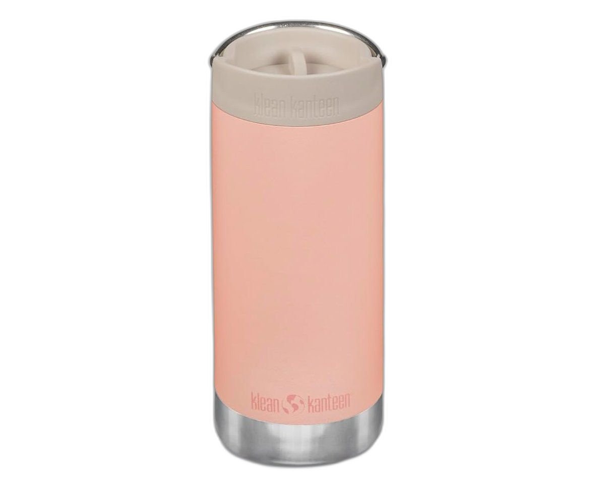 Klean Kanteen - TKWide Isolatiefles Peach Parfait 355 ml met Koffiedop