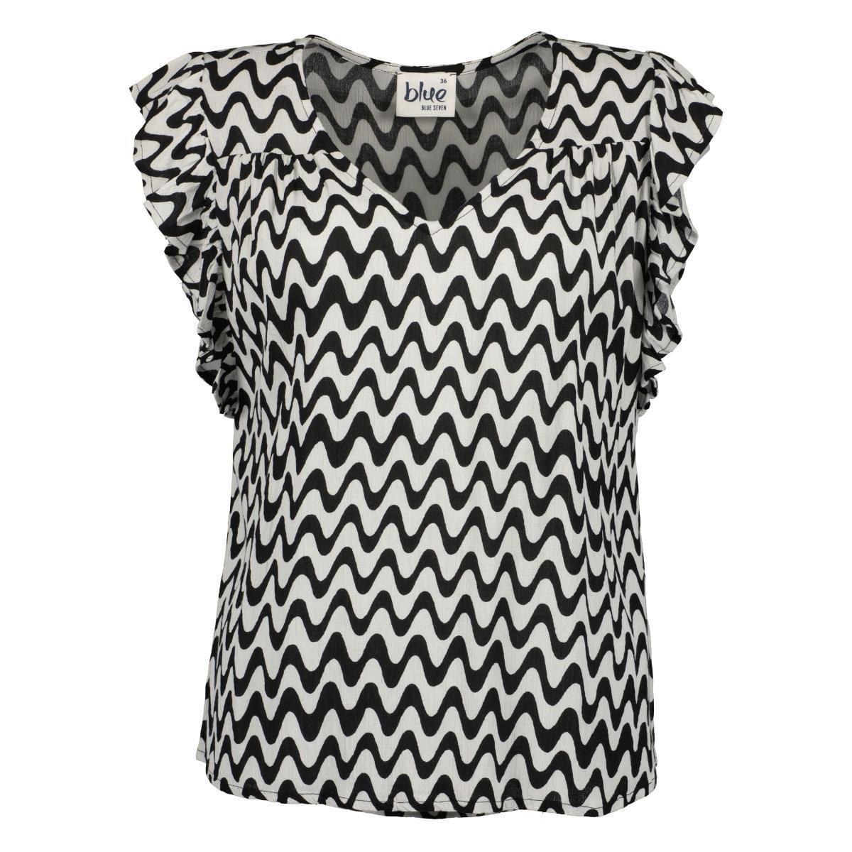 Blue Seven - Ruffles Blouse Dames