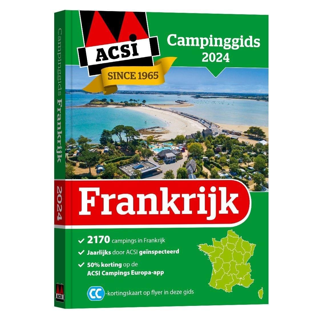 ACSI - Campinggids Frankrijk 2024