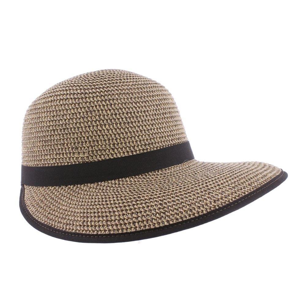 Herman - Casquette Chinee  En Paille Papier Cousue Mt. M Marron