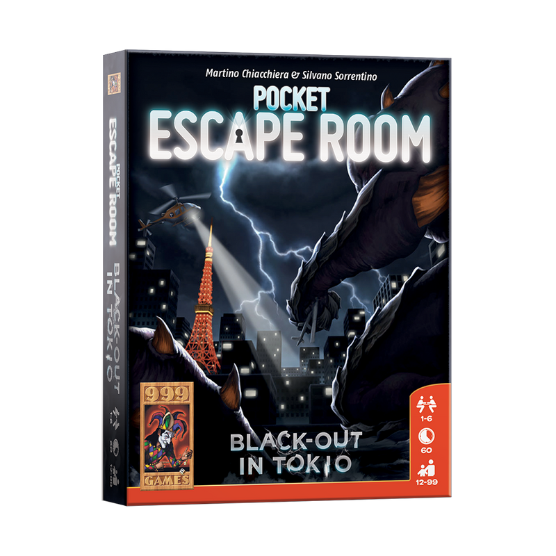 999 Games - Pocket Escape Room: Black-out in Tokio