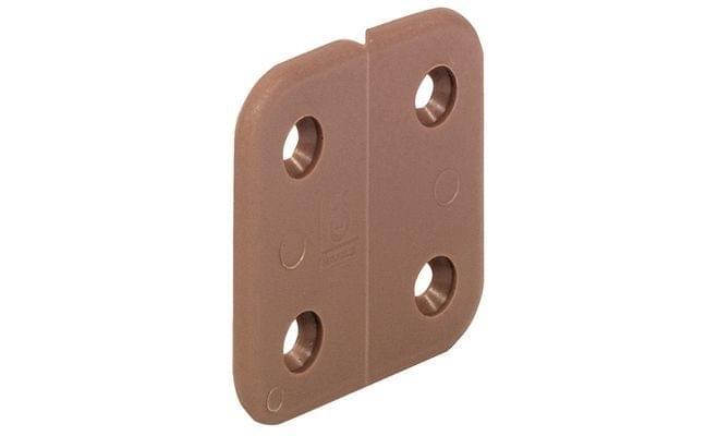 OCS - Scharnier kunststof bruin