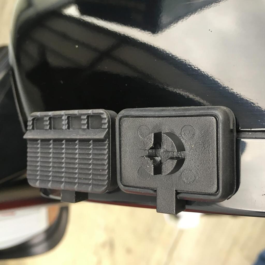 Milenco - Aero LR-pad Aandrukrubbers voor Caravanspiegels