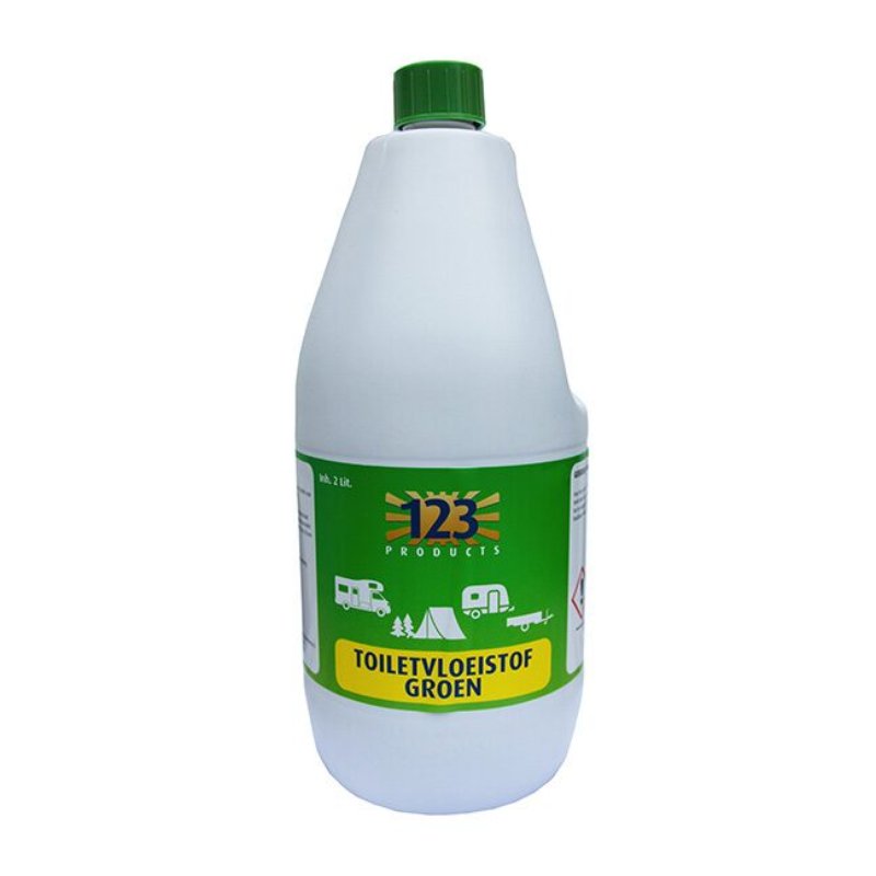 123 - Toiletvloeistof Groen 2 Liter