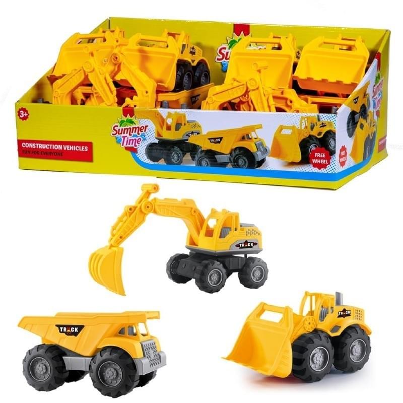 Summertime - Construction Trucks 3 Assorti