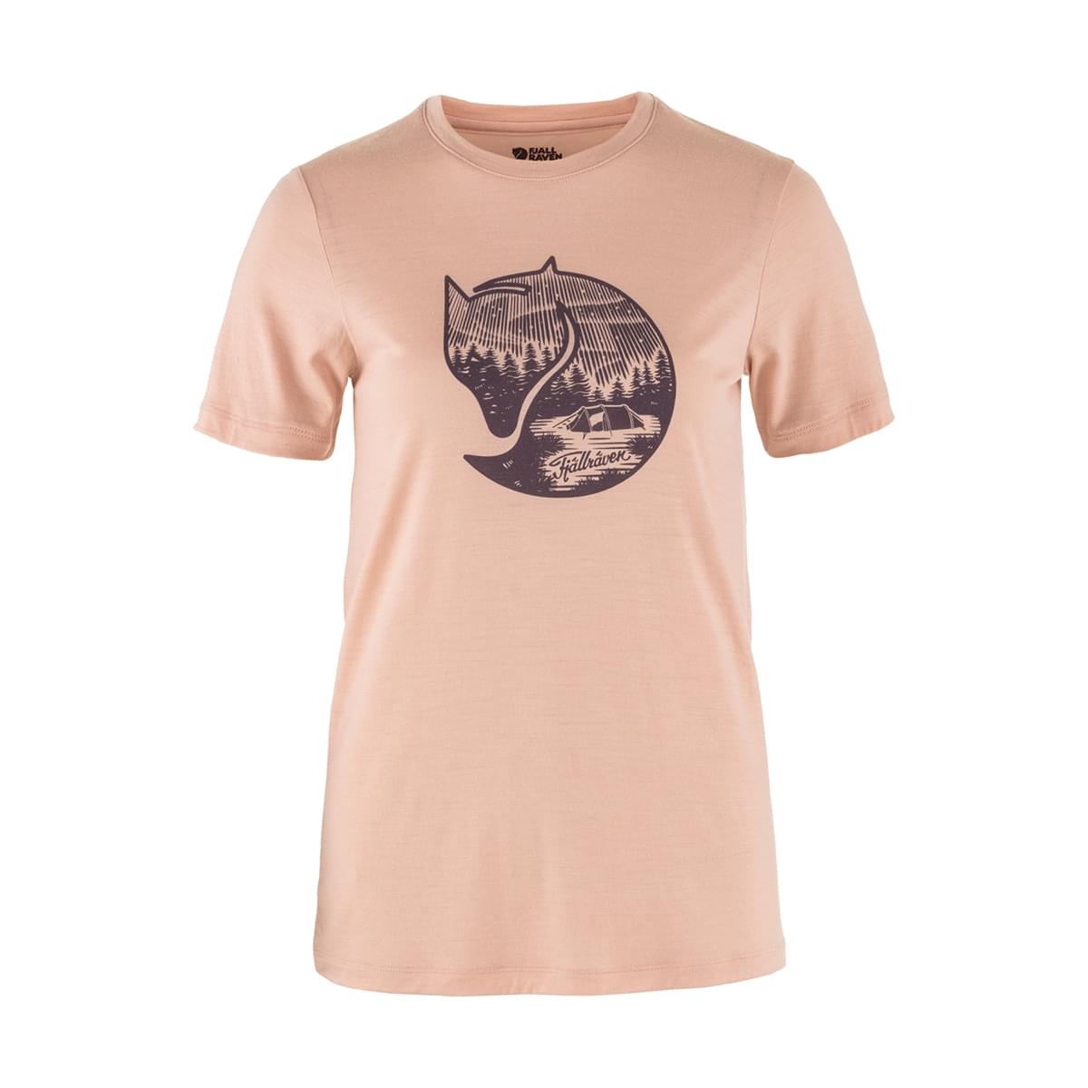 Fjallraven - Abisko Wool Fox T-shirt Dames