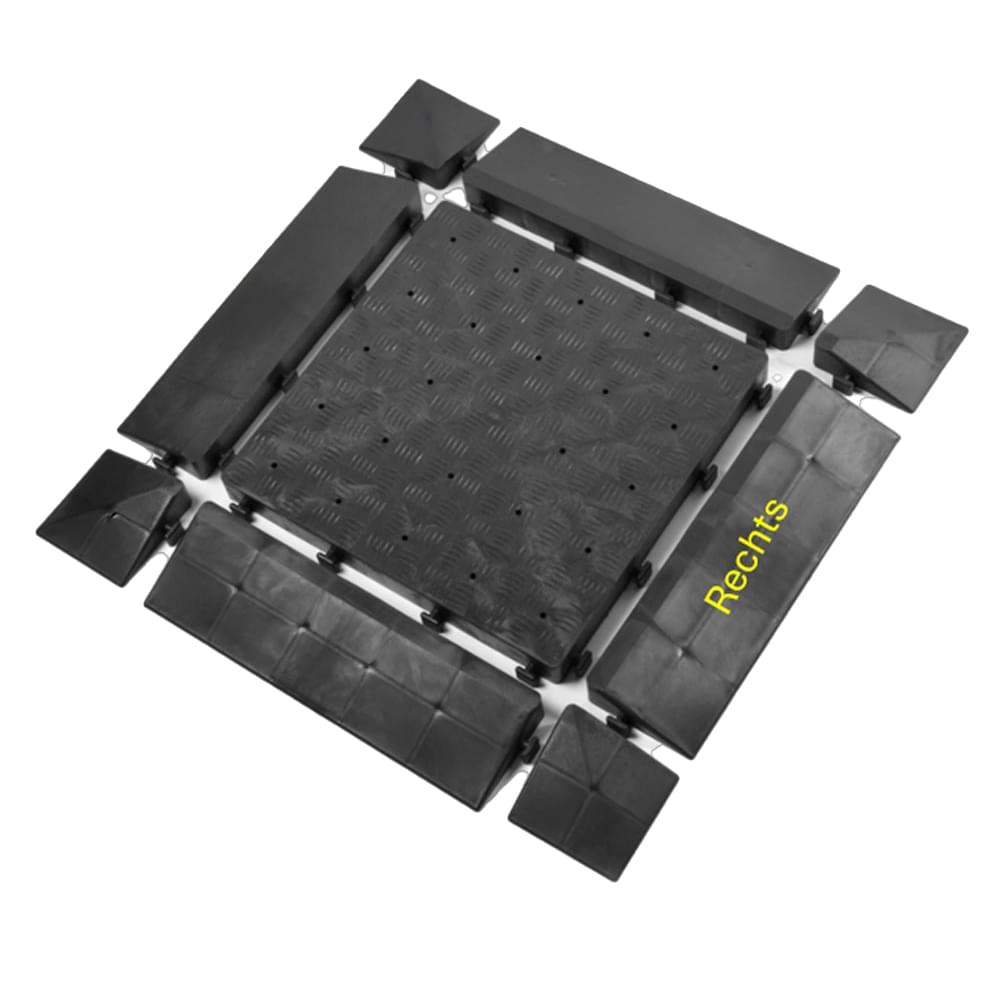 Hendriks - Kunststof Vloertegel Zijstuk Rechts