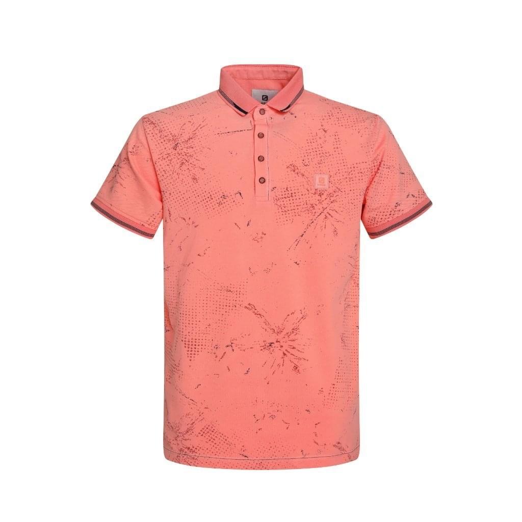 Gabbiano - Print Polo Heren