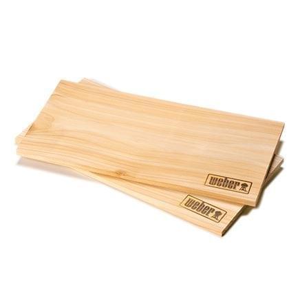 Weber - Rookplank Cederhout Groot, set van 2