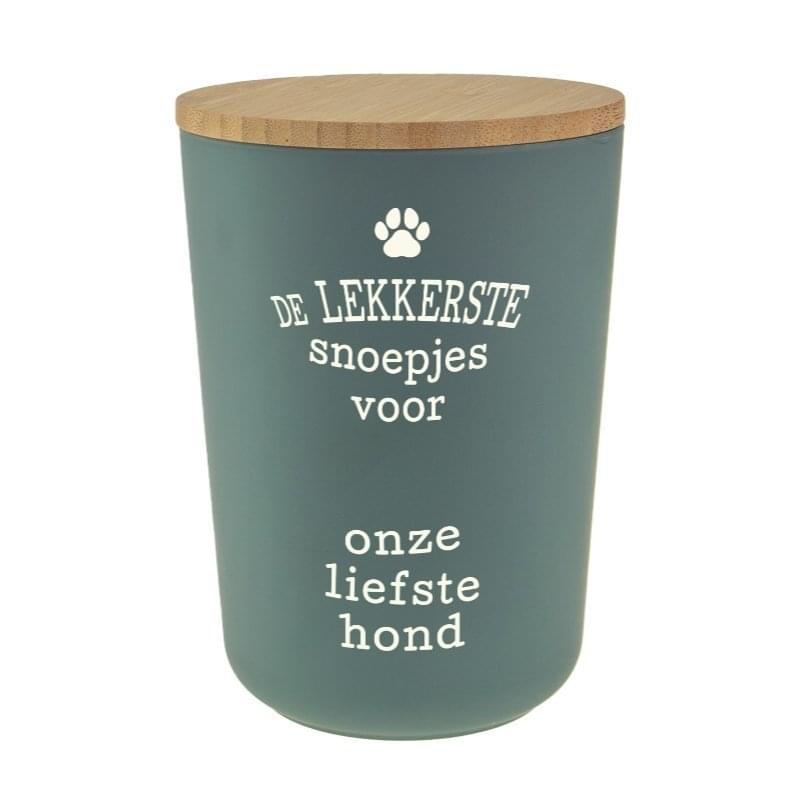 ML - Snoepjespot Blanco grijs