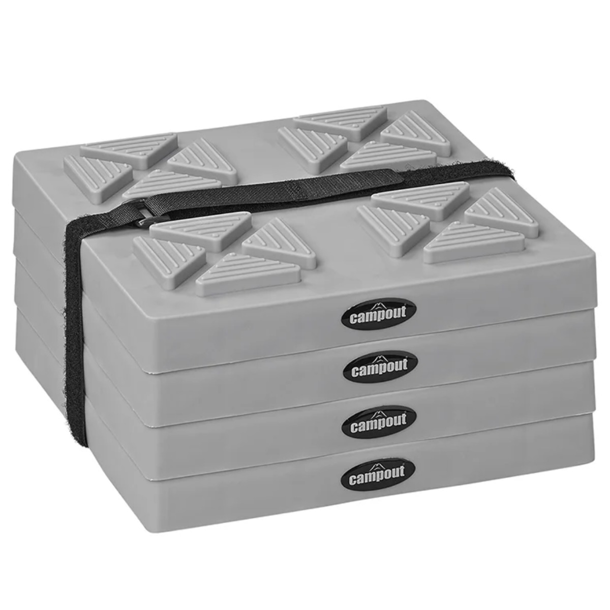 Campout - Onderlegplaten Stapelbaar Caravan Stabilisatievoeten