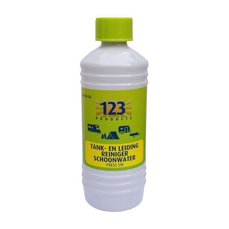 123 - Press Schoonwatertank en -leiding Reiniger 0,5L